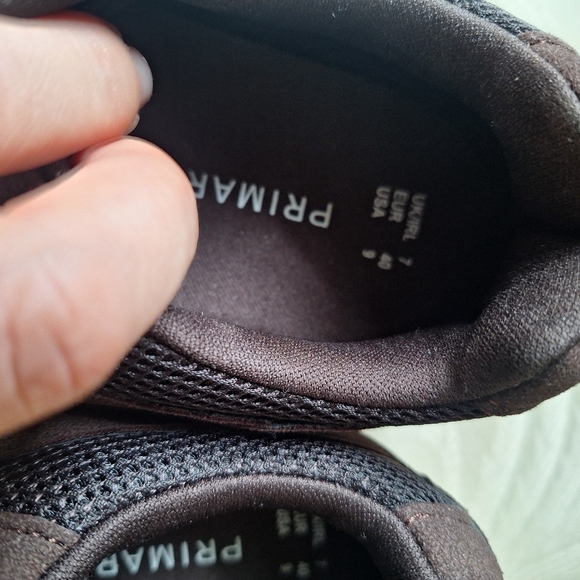Primark Women Dark Brown Low Sneakers - Picture 5 of 8